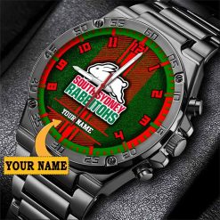 NRL South Sydney Rabbitohs Custom Name Special Edition SteelStorm Watch