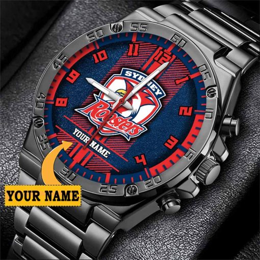 NRL Sydney Roosters Custom Name Special Edition SteelStorm Watch