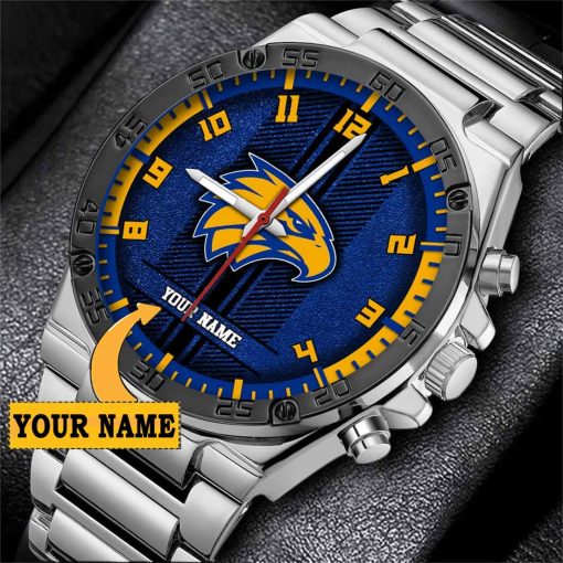AFL West Coast Eagles Custom Name Special Edition SteelStorm Watch