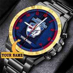 AFL Western Bulldogs Custom Name Special Edition SteelStorm Watch