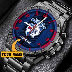 AFL Western Bulldogs Custom Name Special Edition SteelStorm Watch