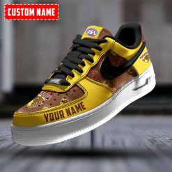 AFL Hawthorn Hawks Custom Name Special Edition Air Force 1 Sneakers