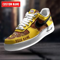 AFL Hawthorn Hawks Custom Name Special Edition Air Force 1 Sneakers