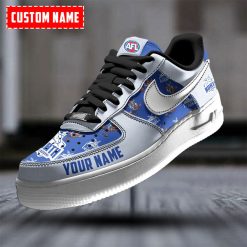 AFL North Melbourne Kangaroos Custom Name Special Edition Air Force 1 Sneakers