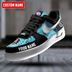 AFL Port Adelaide Custom Name Special Edition Air Force 1 Sneakers
