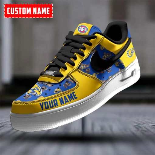 AFL West Coast Eagles Custom Name Special Edition Air Force 1 Sneakers