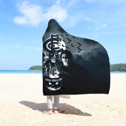 AFL Carlton Blues Halloween Style Hooded Blanket
