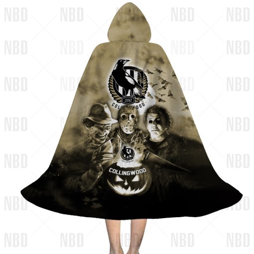 AFL Collingwood Magpies Halloween Cloak