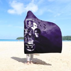 AFL Fremantle Dockers Halloween Style Hooded Blanket