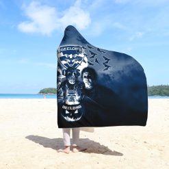 AFL Geelong Cats Halloween Style Hooded Blanket