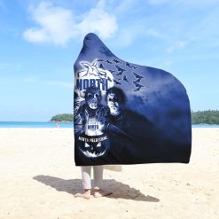 AFL North Melbourne Kangaroos Halloween Style Hooded Blanket