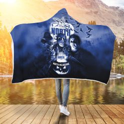 AFL North Melbourne Kangaroos Halloween Style Hooded Blanket