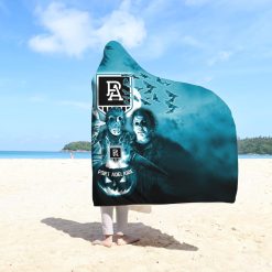AFL Port Adelaide Halloween Style Hooded Blanket
