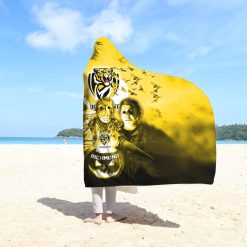 AFL Richmond Tigers Halloween Style Hooded Blanket