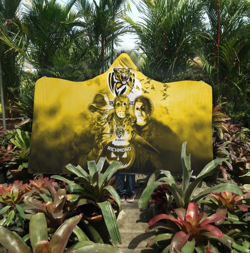 AFL Richmond Tigers Halloween Style Hooded Blanket