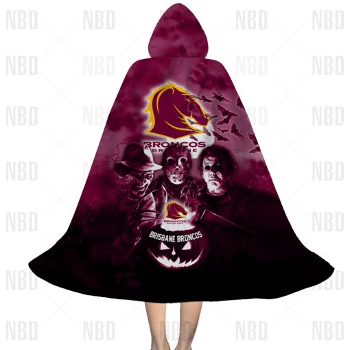 NRL Brisbane Broncos Halloween Cloak