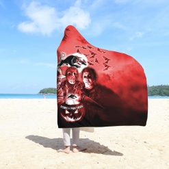 NRL Penrith Panthers Halloween Style Hooded Blanket