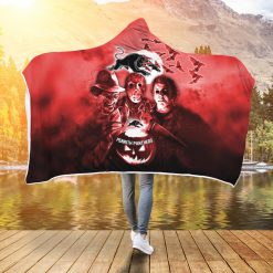 NRL Penrith Panthers Halloween Style Hooded Blanket
