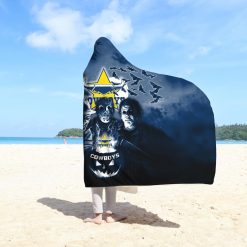 NRL North Queensland Cowboys Halloween Style Hooded Blanket