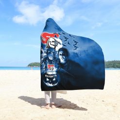 NRL Newcastle Knights Halloween Style Hooded Blanket