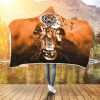 NRL Wests Tigers Halloween Style Hooded Blanket