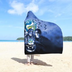 NRL Parramatta Eels Halloween Style Hooded Blanket