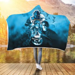 NRL Gold Coast Titans Halloween Style Hooded Blanket