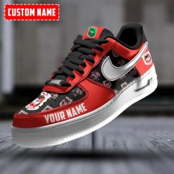 NRL St. George Illawarra Dragons Custom Name Special Edition Air Force 1 Sneakers