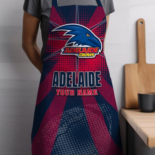 AFL Adelaide Crows Custom Name Limited Edition Apron