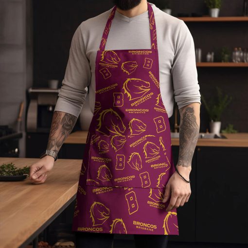 NRL Brisbane Broncos New Style Apron