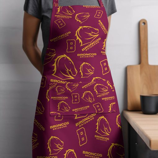 NRL Brisbane Broncos New Style Apron