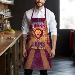 AFL Brisbane Lions Custom Name Limited Edition Apron
