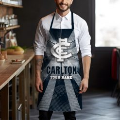 AFL Carlton Blues Custom Name Limited Edition Apron