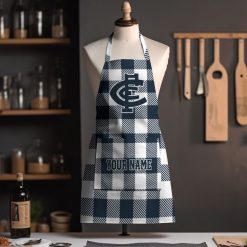 AFL Carlton Blues Custom Name New Edition Apron