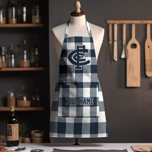 AFL Carlton Blues Custom Name New Edition Apron
