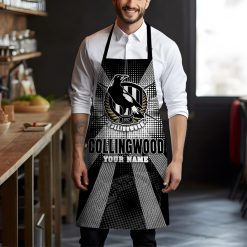 AFL Collingwood Magpies Custom Name Limited Edition Apron