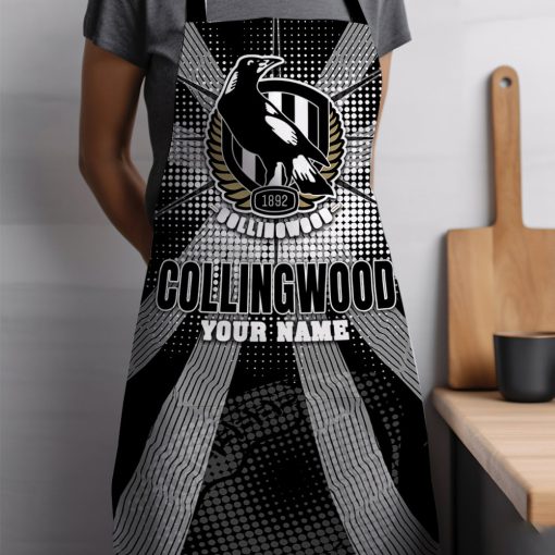 AFL Collingwood Magpies Custom Name Limited Edition Apron