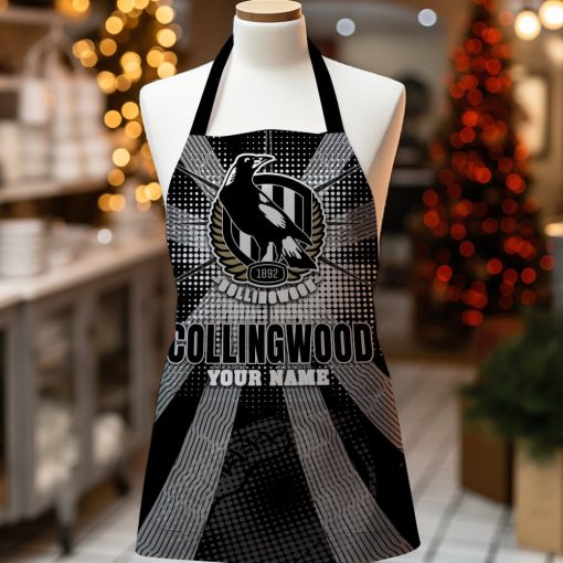 AFL Collingwood Magpies Custom Name Limited Edition Apron