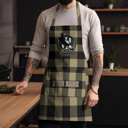 AFL Collingwood Magpies Custom Name New Edition Apron
