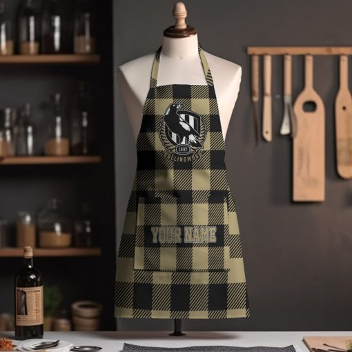 AFL Collingwood Magpies Custom Name New Edition Apron