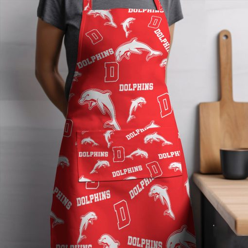 NRL Dolphins New Style Apron