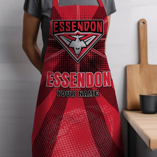 AFL Essendon Bombers Custom Name Limited Edition Apron