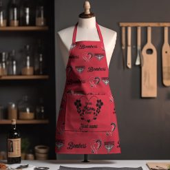 AFL Essendon Bombers Custom Name Gift For Mom Apron