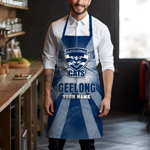 AFL Geelong Cats Custom Name Limited Edition Apron