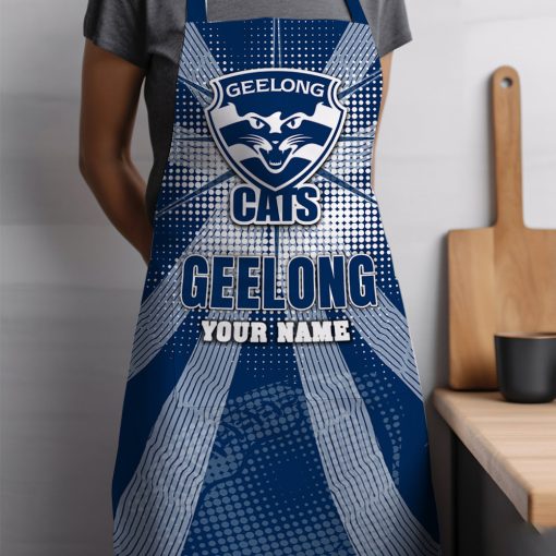 AFL Geelong Cats Custom Name Limited Edition Apron