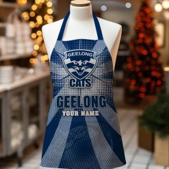 AFL Geelong Cats Custom Name Limited Edition Apron