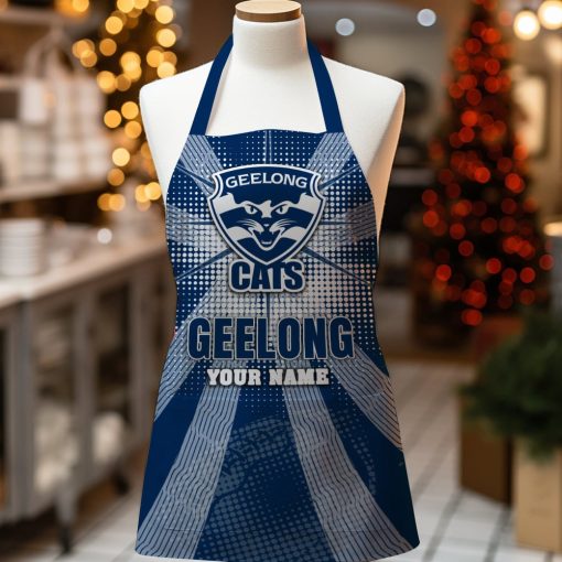 AFL Geelong Cats Custom Name Limited Edition Apron
