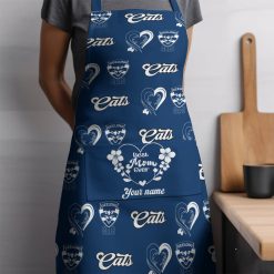 AFL Geelong Cats Custom Name Gift For Mom Apron