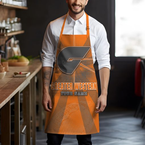 AFL Greater Western Sydney Giants Custom Name Limited Edition Apron