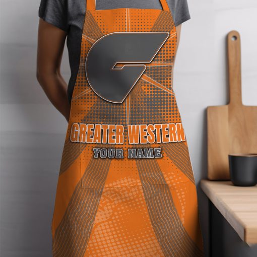 AFL Greater Western Sydney Giants Custom Name Limited Edition Apron